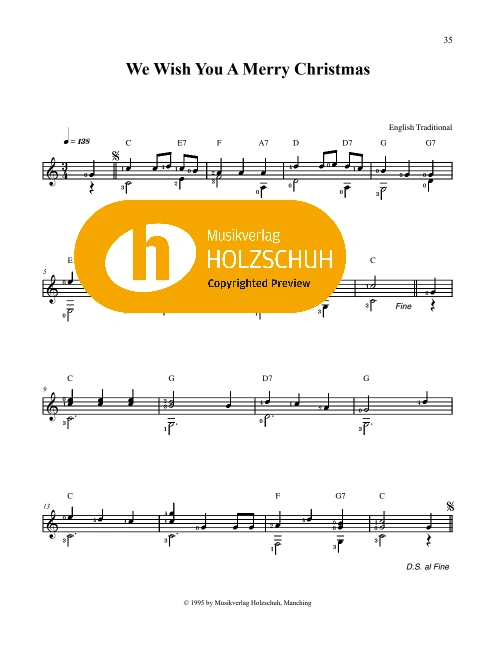 We Wish You A Merry Christmas